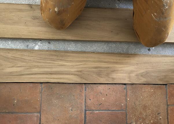 Portrait d'un parqueteur