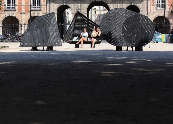 Les bancs en bois Kodama*