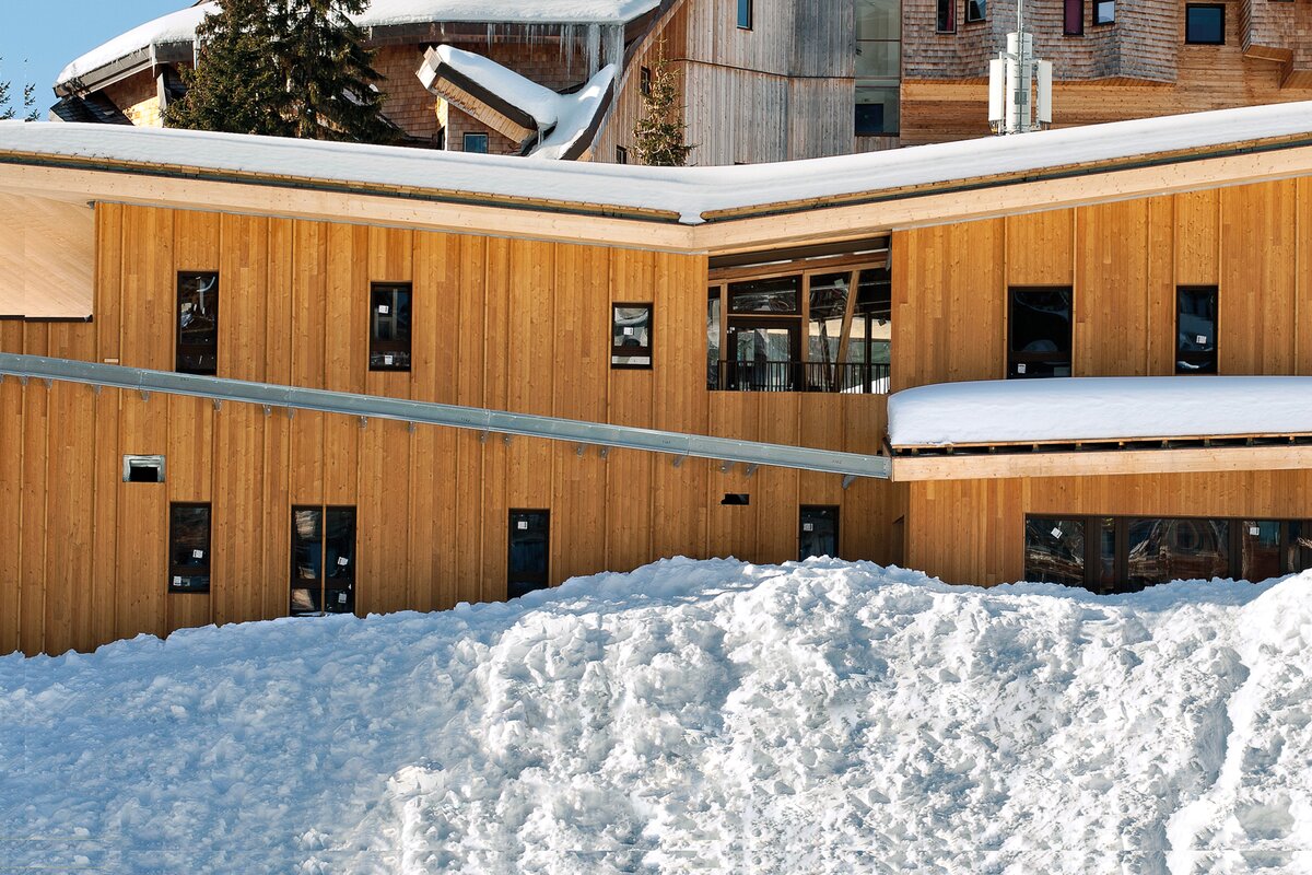 Bardages en bois massif