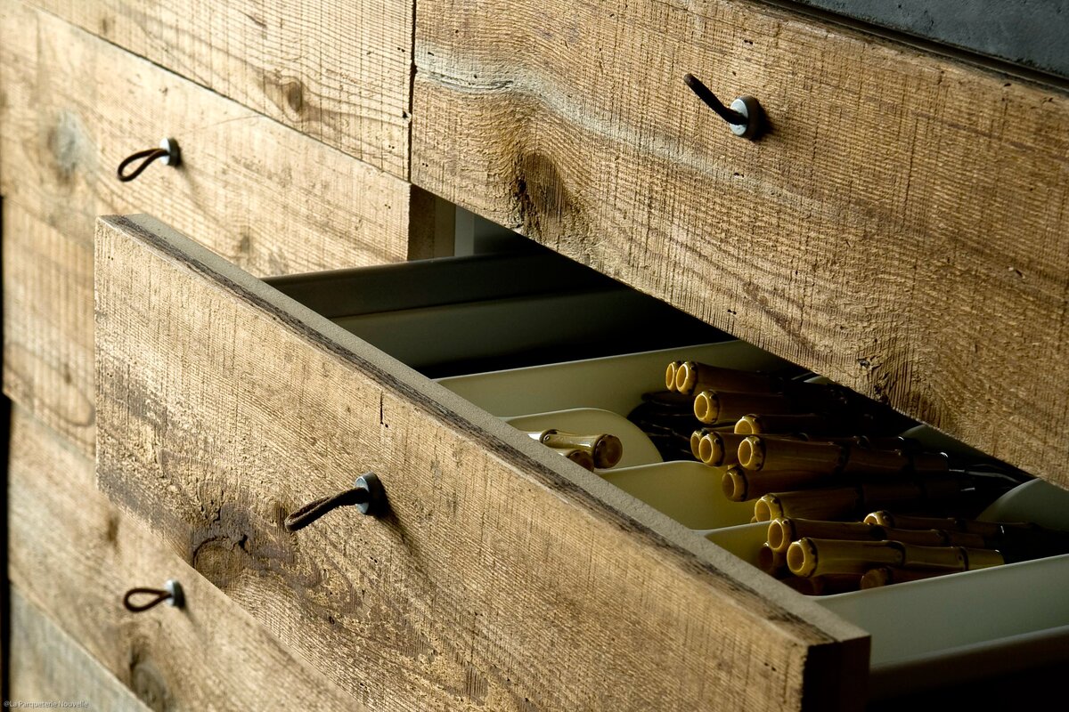 Panneaux 3 plis en vieux bois